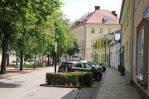 Kirchberg am Wagram, Blick über den Marktplatz