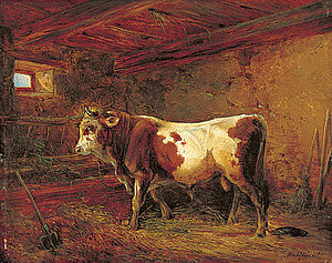 Edmund Mahlknecht, Der Zuchtstier, 1849