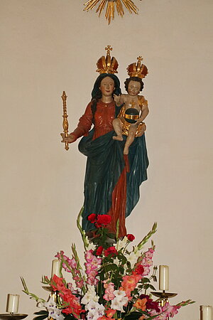 Gresten, Pfarrkirche hl. Nikolaus, Madonna mit Kind, um 1640 (aus Gmunden)