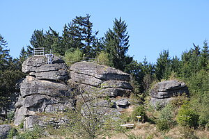 Bad Traunstein, Der Wachtstein