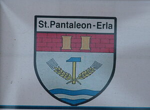 Gemeindewappen von Sankt Pantaleon-Erla