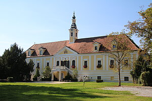 Langenlois, Schloss Haindorf, Gartenfassade