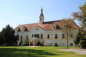 Langenlois, Schloss Haindorf, Gartenfassade