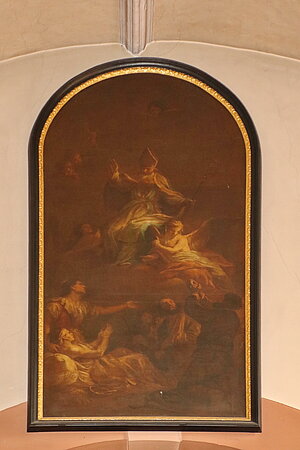 Zelking, Pfarrkirche hl. Erhard, ehem. Hochaltarbild, Martin Johann Schmidt1791