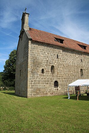 Alt-Weitra, Filialkirche Hll. Peter und Paul, romanische Saalkirche