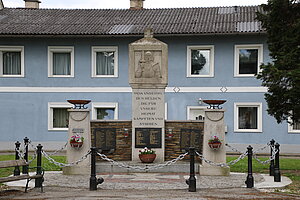 Neumarkt an der Ybbs, Kriegerdenkmal auf dem Marktplatz, 1921