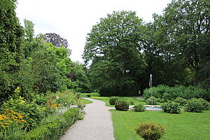 Mühlbach am Manhartsberg, Schlosspark - englischer Landschaftsgarten des 18. Jahrhundert