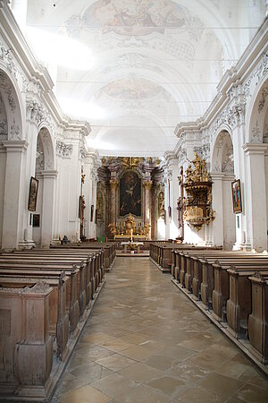 St. Andrä an der Traisen, ehem. Stiftskirche hl. Andreas, 1726-29 nach Plänen von Jakob Prandtauer von Josef Munggenast und Mitarbeitern errichtet