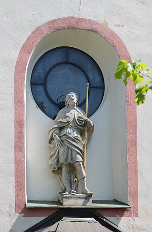 Gaaden, Pfarrkirche hl. Jakobus der Ältere, Hl. Jakobus der Ältere, Giovanni Guiliani, Anfang 18. Jh.