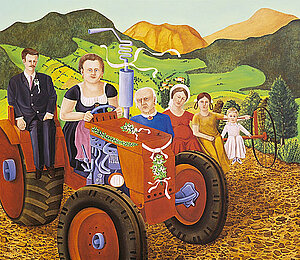 Bernhard Kratzig, Bauernhochzeit, 1969