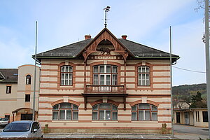 Berndorf, Rathaus, 1882/3 nach Entwürfen von Oswald Gruber errichtet