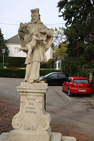 Sieghartskirchen, Statue hl. Johannes Nepomuk, 1723