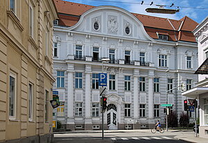 Das Bezirksgericht in Amstetten, 1910/12 errichtet