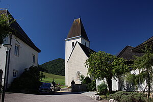 Eschenau, Pfarrkirche hl. Katharina, frühgotische Saalkirche, um 1300