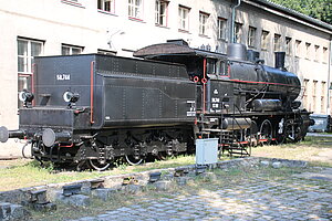 Strasshof an der Nordbahn, Eisenbahnmuseum "Das Heizhaus", ehemaliges Heizhaus, Stahlbetonhalle, 1943/44-47 erbaut