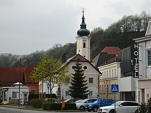 Marbach an der Donau, Häuserensemble an der Donau