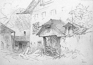 F. Gauermann, In Aussee, 1851