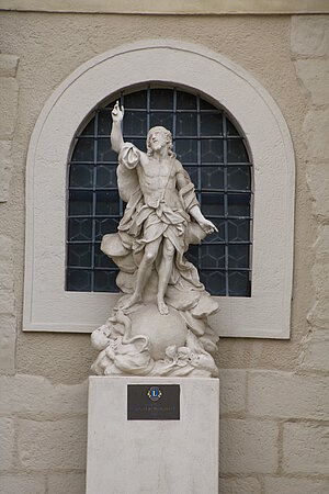 Groß-Enzersdorf, Pfarrkirche Maria Schutz, Auferstandener Christus, Ende 17. Jh.