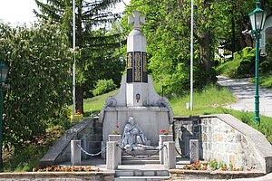 St. Corona am Schöpfl, Kriegerdenkmal, um 1920