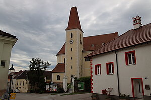 Inzersdorf ob der Traisen, Pfarrkirche hl. Petrus, nach 1742 errichtet