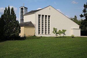 Teesdorf, Filialkirche hl. Petrus in Ketten, 1959-60 von Karl Krämer erbaut