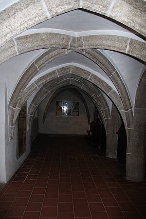 Gmünd, Pfarrkirche hl. Stephan, Gewölbe unter der Orgelempore