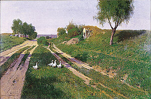 Ferdinand Brunner, Kellergasse in Ulrichskirchen