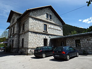 St. Aegyd am Neuwalde, Aufnahmsgebäude, 1893