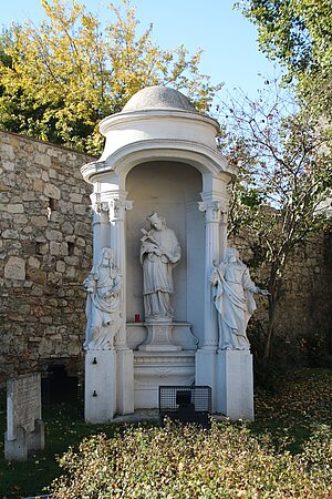 Wiener Neustadt, HL. Nepomuk-Kapelle, gegenüber Baumkirchner Ring 6a, 1704