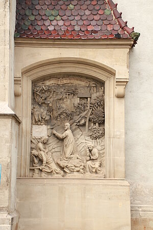 Brunn am Gebirge, Pfarrkirche hl. Kunigunde,Ölbergrelief