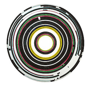 Herwig Steiner,Farbstrukturstudie, 1993/94