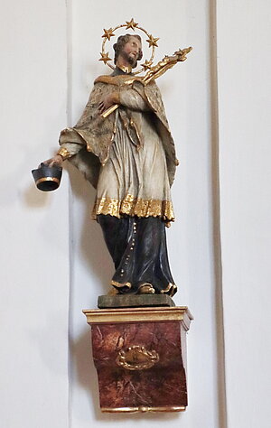 Unterbergern, Pfarrkirche hl. Johannes Nepomuk, Hl. Johannes Nepomuk