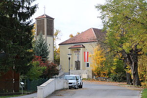 Bad Deutsch-Altenburg, Kapelle hl. Elisabeth, 1953 errichtet