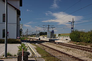 Irnfritz, Aufnahmegebäude Irnfritz, Bahnstrecke Wien-Gmünd, 1924