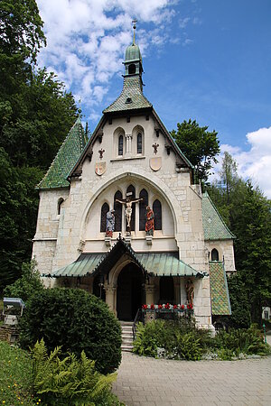 Semmering, Pfarrkirche Hl. Familie, 1894-95 nach Plänen von Gustav von Neumann errichtet