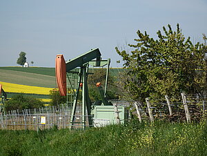 Ölpumpen in Erdölfeldern rund um Zistersdorf