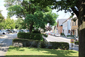 Vitis, Blick über den Hauptplatz