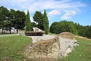 Groißenbrunn, Denkmal für die Schlacht bei Groißenbrunn am 12. Juli 1260