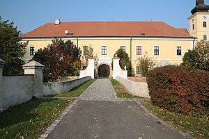 Weikendorf, Pfarrschloss, 1716-1721 nach Plänen von Jakon Prandtauer errichtet