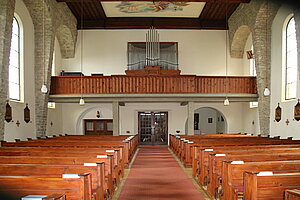 Plankenstein, Pfarr- und Wallfahrtskirche Maria Schnee, 1950-1952 nach Plänen von Josef Friedl errichtet