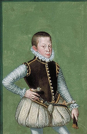Kaiser Rudolf II., Becksches Porträtbuch, vor 1596, KHM Wien