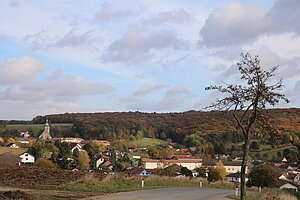 Blick über Großrußbach