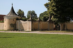 St. Andrä an der Traisen, Umfassungsmauer des Friedhofareals