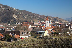 Blick über Rossatz