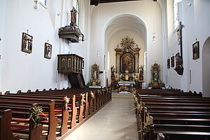 Drasenhofen, Pfarrkirche hl. Veit, Innensicht