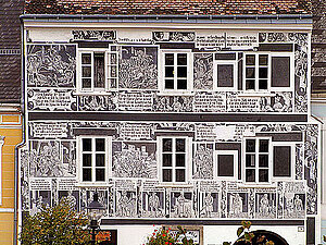 Weitra Sgraffitohaus