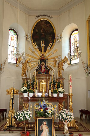St. Corona am Schöpfl, Pfarr- und Wallfahrtskirche, Hochaltar
