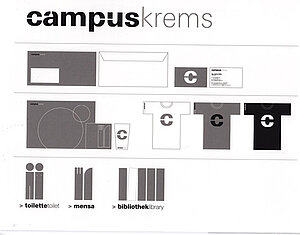 Corporate Design für den Campus Krems 