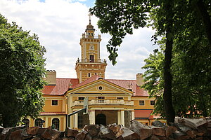 Jaidhof, Schloss Jaidhof, im Kern 17. Jh., klassizistische Um- und Neubauten