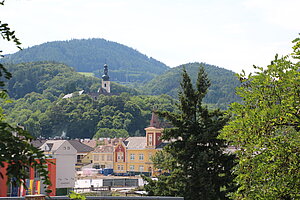 Gloggnitz, Blick über Gloggnitz